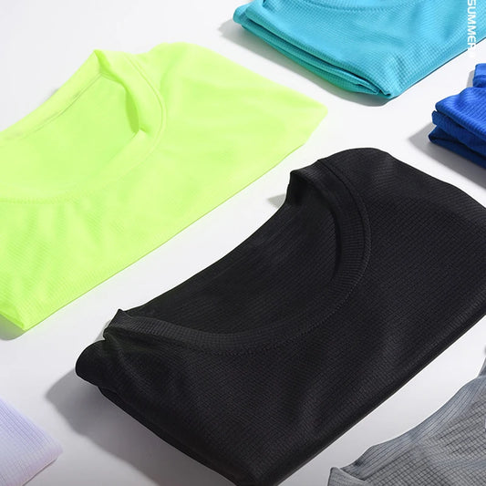 Camiseta Masculina Dry Fit Fitness Oversized | Treino, Academia, Corrida e Musculação