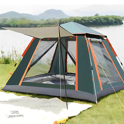 Barraca Camping Automática Joyfox UPF50+ para 5 a 8 Pessoas | Grande, Portátil e Ideal para Família