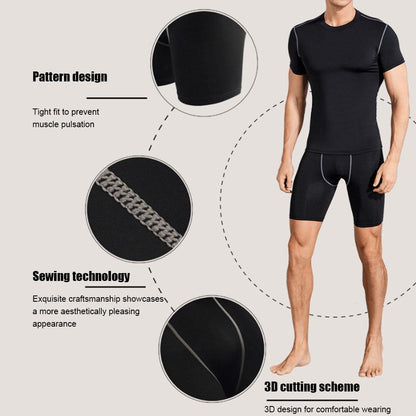 Short Masculino de Compressão com Bolso | Dry Fit, Respirável e Ideal para Corrida, Academia e Ciclismo