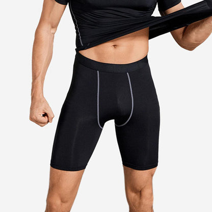 Short Masculino de Compressão com Bolso | Dry Fit, Respirável e Ideal para Corrida, Academia e Ciclismo