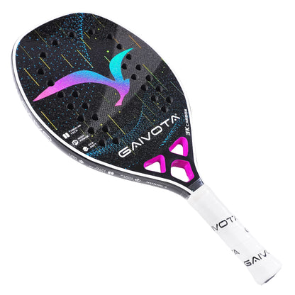 Raquete de Beach Tennis 3K Carbono + Mochila | Potência, Controle e Alta Performance em Quadra