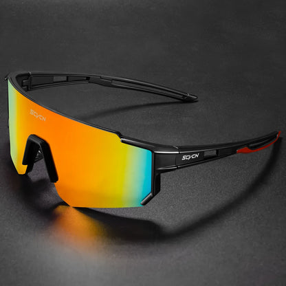 Óculos de Ciclismo SCVCN UV400 para Bike, Corrida e Esportes