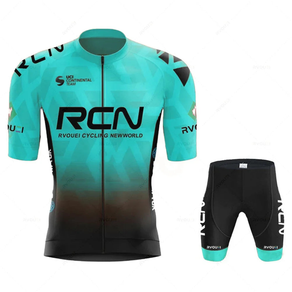 Conjunto de Ciclismo Team Camisa + Bretelle