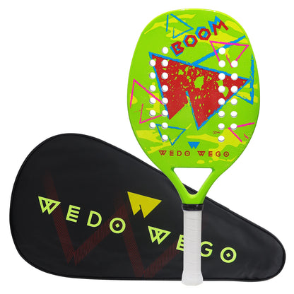 Raquete de Beach Tennis Carbono FC, 3K, 12K, 18K Máximo Controle
