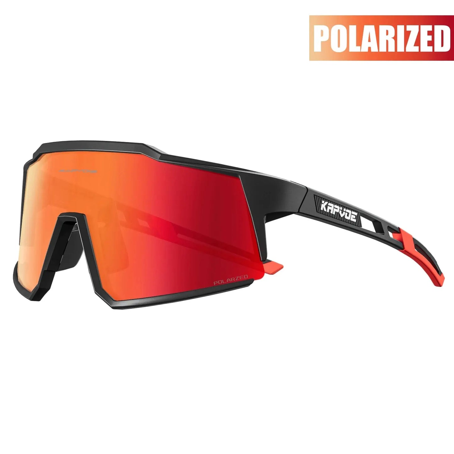 Óculos de Ciclismo Kapvoe Polarizados UV400 – Leves e Ideais para MTB e Estrada