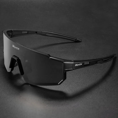 Óculos de Ciclismo SCVCN UV400 para Bike, Corrida e Esportes