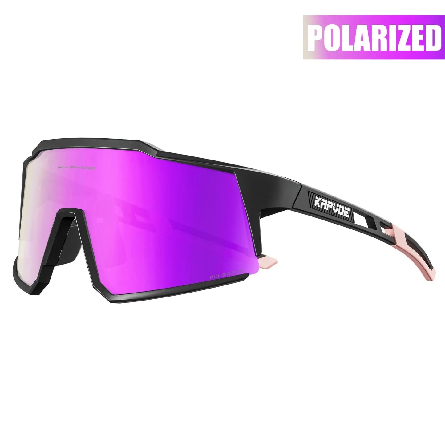 Óculos de Ciclismo Kapvoe Polarizados UV400 – Leves e Ideais para MTB e Estrada