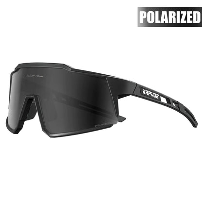 Óculos de Ciclismo Kapvoe Polarizados UV400 – Leves e Ideais para MTB e Estrada