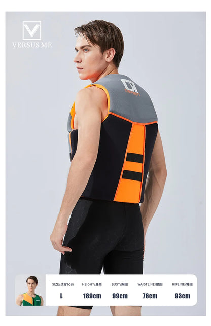 Colete Salva-Vidas Adulto para Caiaque, Jet Ski, Barco, Pesca, Wakeboard e Esportes Aquáticos