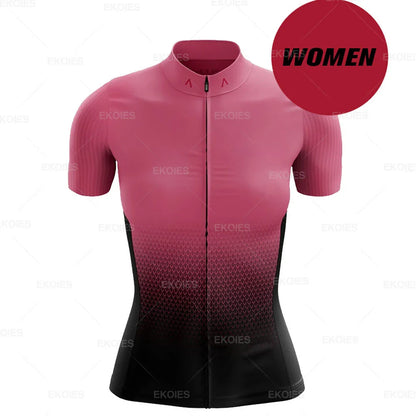 Conjunto Feminino de Ciclismo RAUDAX Verão – Camisa + Bretelle