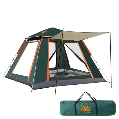 Barraca Automática Portátil para 4 Pessoas | Camping, Trilha e Proteção com Cobertura Impermeável
