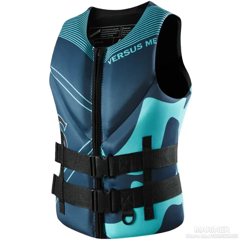 Colete Salva-Vidas Adulto para Caiaque, Jet Ski, Barco, Pesca, Wakeboard e Esportes Aquáticos