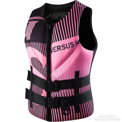 Colete Salva-Vidas Adulto para Caiaque, Jet Ski, Barco, Pesca, Wakeboard e Esportes Aquáticos