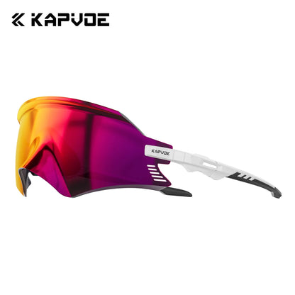 Óculos de Ciclismo KPV Fotocromático UV400 para Bike, Corrida