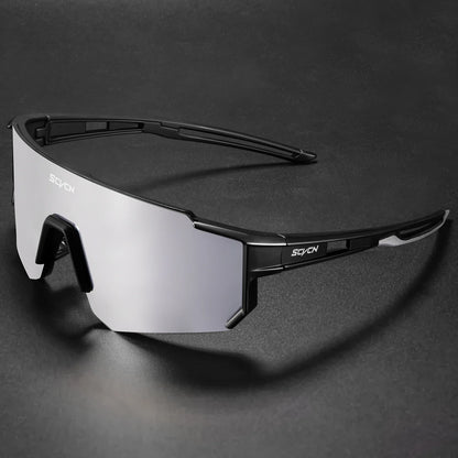 Óculos de Ciclismo SCVCN UV400 para Bike, Corrida e Esportes