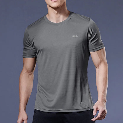 Camiseta Masculina Dry Fit Fitness Oversized | Treino, Academia, Corrida e Musculação