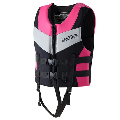 Colete Salva-Vidas Adulto para Caiaque, Jet Ski, Barco, Pesca, Wakeboard e Esportes Aquáticos