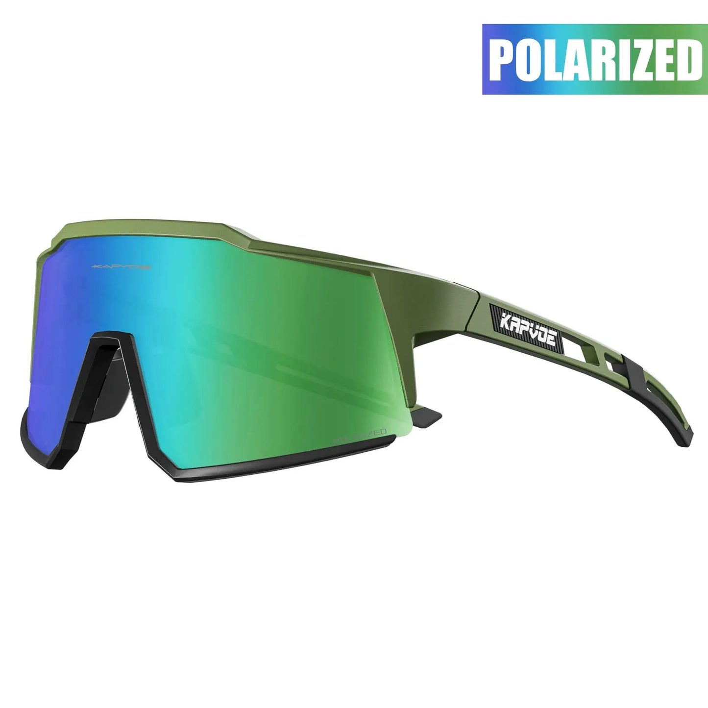Óculos de Ciclismo Kapvoe Polarizados UV400 – Leves e Ideais para MTB e Estrada