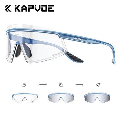 Óculos Esportivo KAPVOE UV400 para Corrida, Ciclismo e Esportes