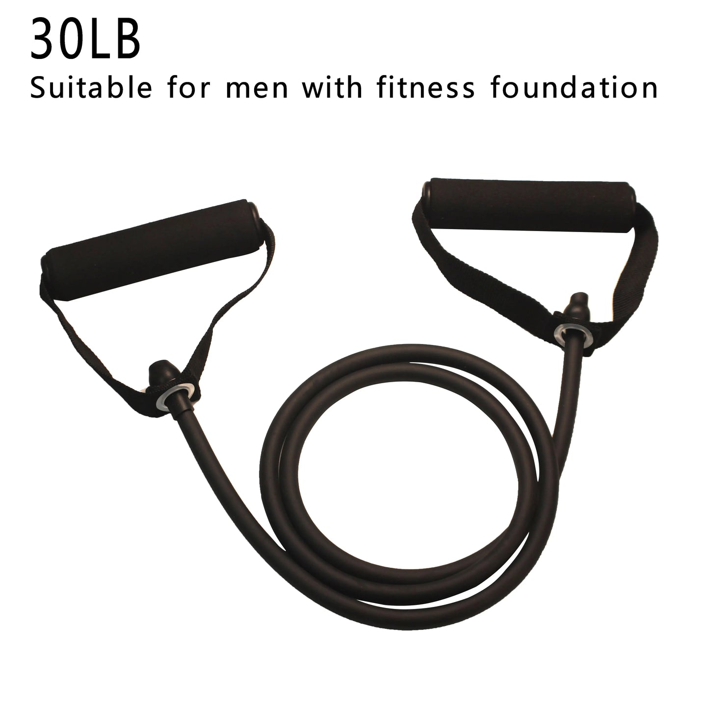 Kit Faixas Elásticas de Resistência com Pegadores | Treino Muscular, Academia em Casa e Exercícios Funcionais