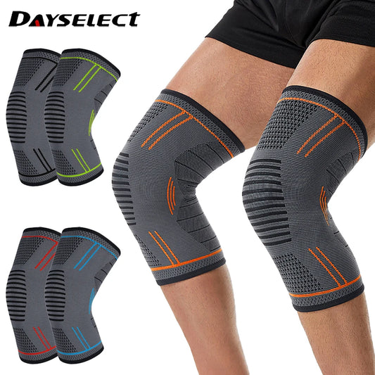 Joelheira Esportiva de Compressão Alta Elasticidade | Proteção, Absorção de Impacto e Suporte para Treinos e Esportes