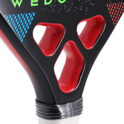 Raquete de Beach Tennis Carbono FC, 3K, 12K, 18K Máximo Controle