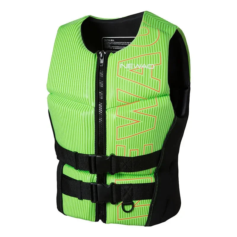 Colete Salva-Vidas Adulto para Caiaque, Jet Ski, Barco, Pesca, Wakeboard e Esportes Aquáticos