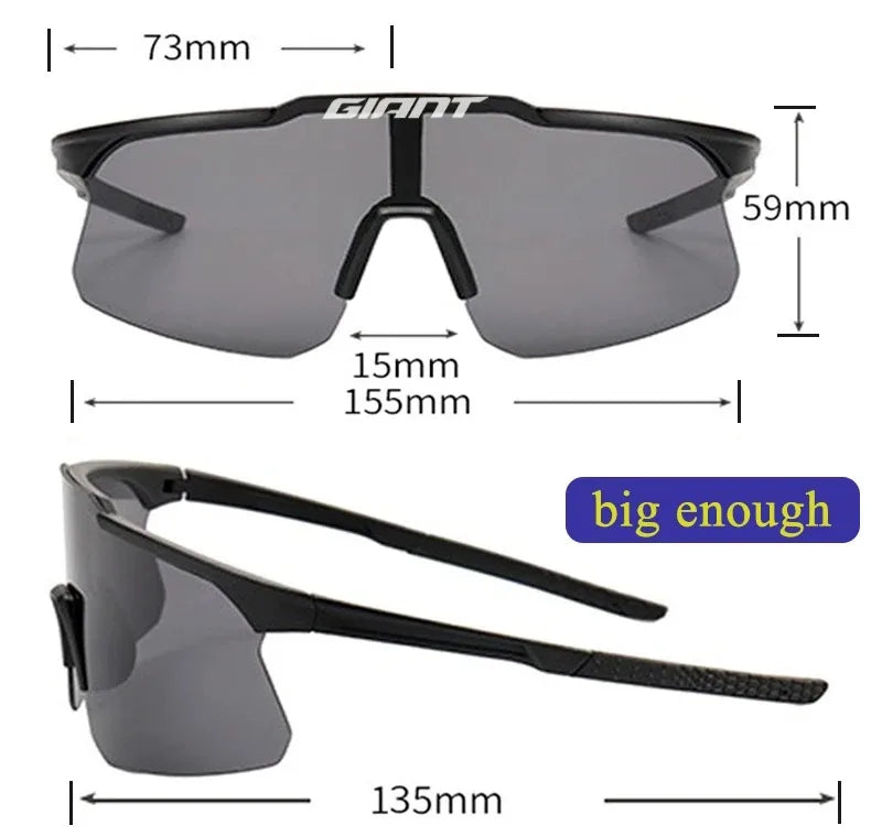 Óculos de Ciclismo UV400 Antifog | Proteção Solar