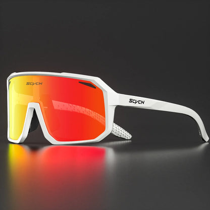 Óculos de Ciclismo SCVCN UV400 para Bike, Corrida e Esportes