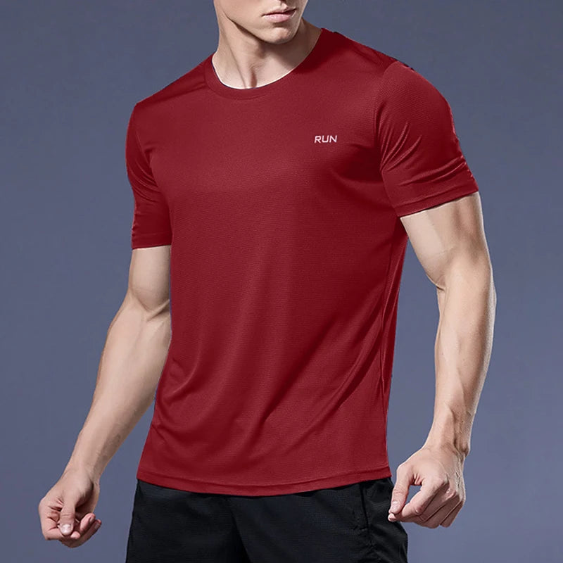 Camiseta Masculina Dry Fit Fitness Oversized | Treino, Academia, Corrida e Musculação