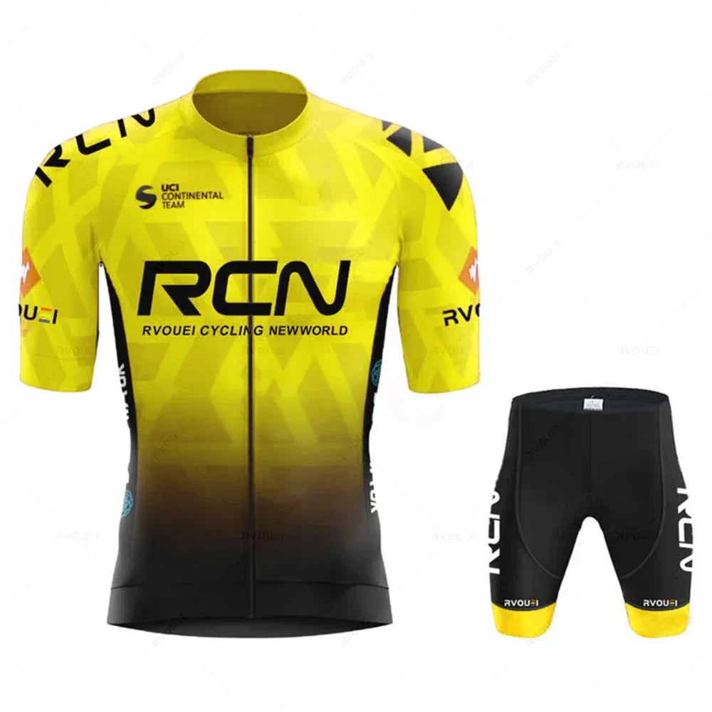 Conjunto de Ciclismo Team Camisa + Bretelle