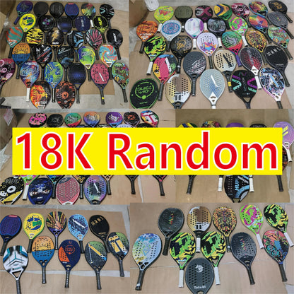 Raquete de Beach Tennis Carbono FC, 3K, 12K, 18K Máximo Controle