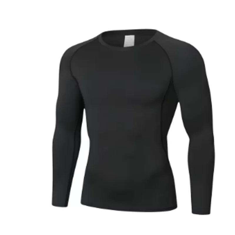 Camiseta Masculina Esportiva de Compressão Dry Fit | Treino, Academia, Corrida e Fitness
