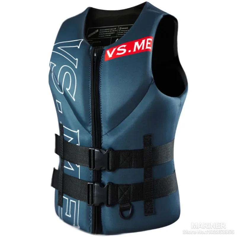 Colete Salva-Vidas Adulto para Caiaque, Jet Ski, Barco, Pesca, Wakeboard e Esportes Aquáticos