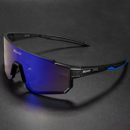 Óculos de Ciclismo SCVCN UV400 para Bike, Corrida e Esportes