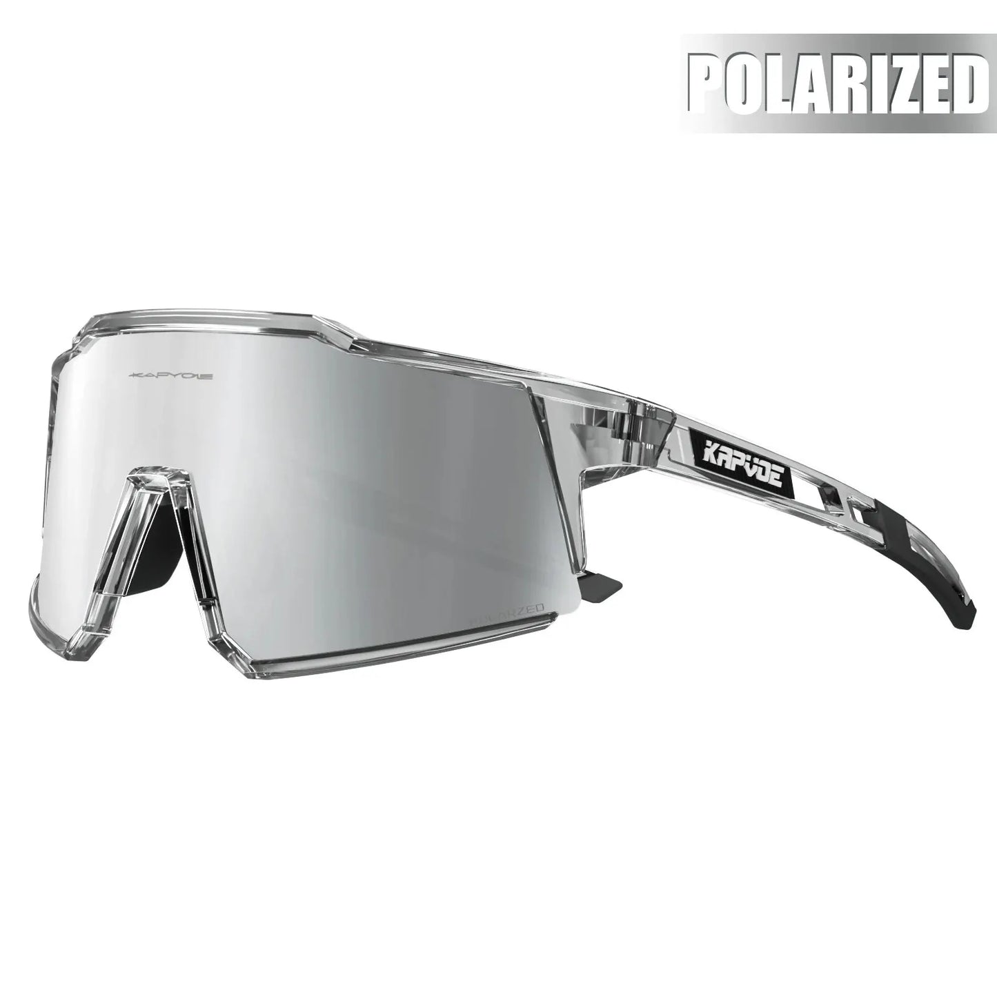 Óculos de Ciclismo Kapvoe Polarizados UV400 – Leves e Ideais para MTB e Estrada
