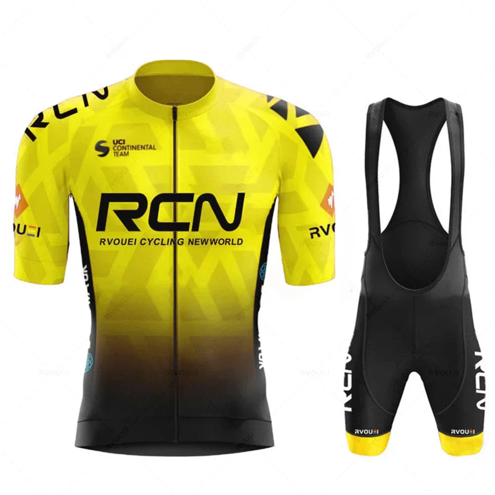 Conjunto de Ciclismo Team Camisa + Bretelle