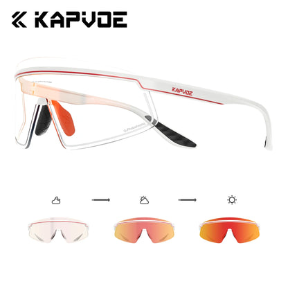 Óculos Esportivo KAPVOE UV400 para Corrida, Ciclismo e Esportes