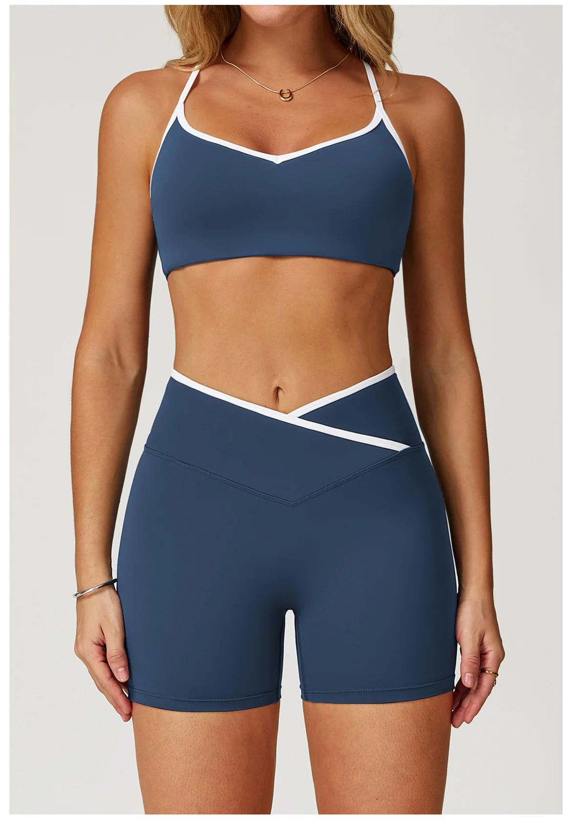 Conjunto Fitness Feminino 2 Peças Flare | Top e Calça Cintura Alta
