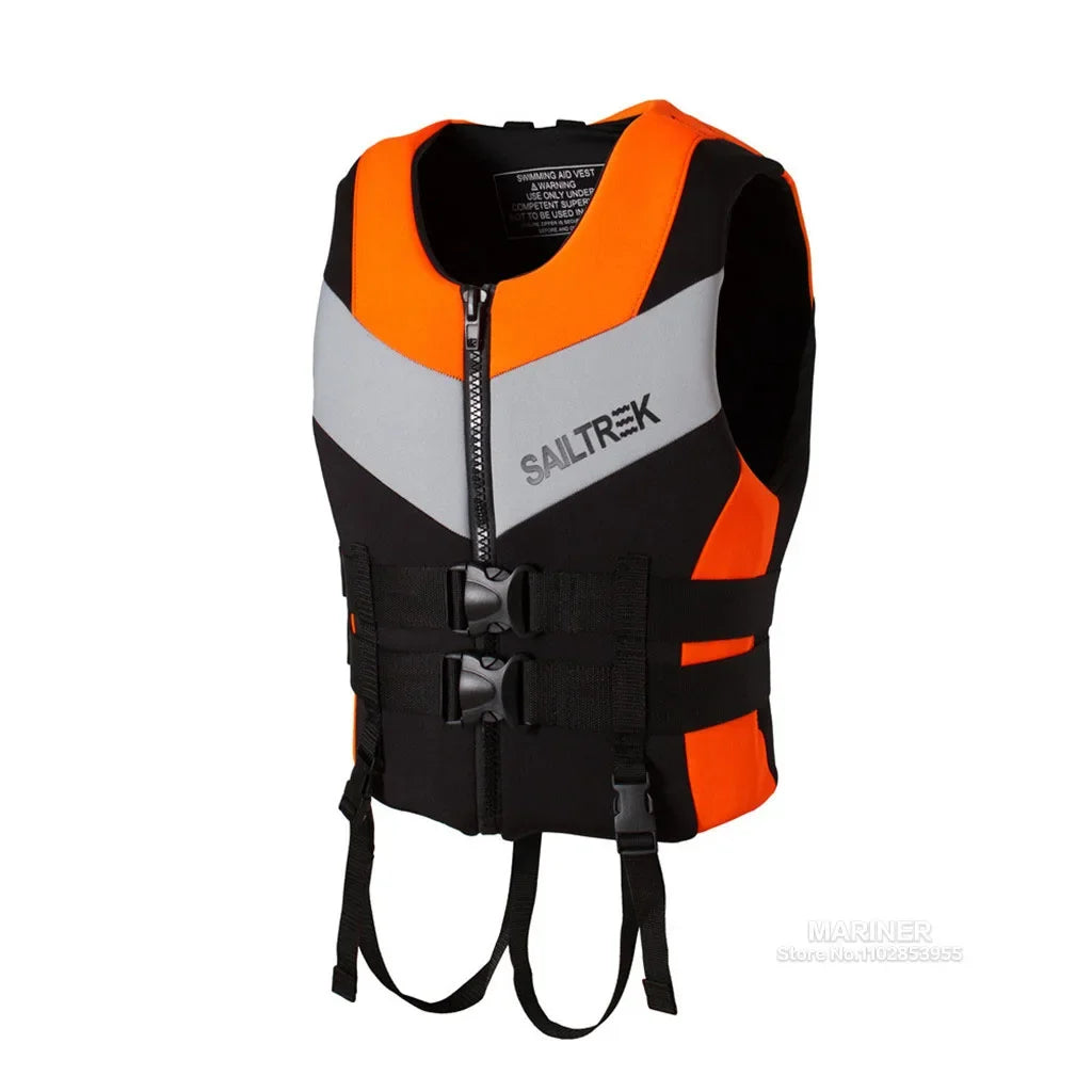 Colete Salva-Vidas Adulto para Caiaque, Jet Ski, Barco, Pesca, Wakeboard e Esportes Aquáticos