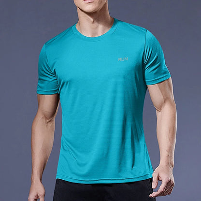Camiseta Masculina Dry Fit Fitness Oversized | Treino, Academia, Corrida e Musculação
