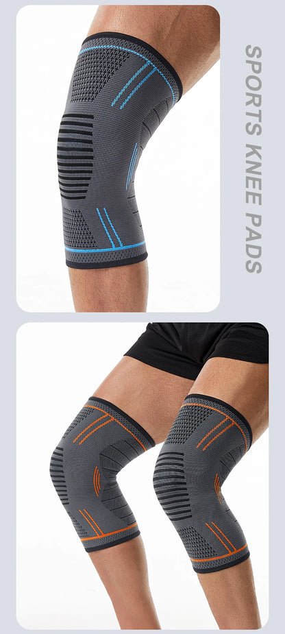 Joelheira Esportiva de Compressão Alta Elasticidade | Proteção, Absorção de Impacto e Suporte para Treinos e Esportes