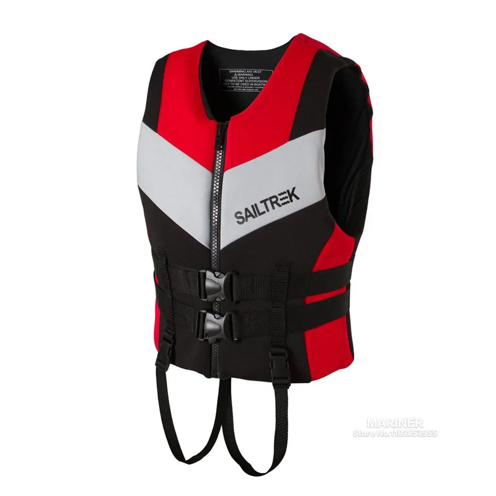 Colete Salva-Vidas Adulto para Caiaque, Jet Ski, Barco, Pesca, Wakeboard e Esportes Aquáticos
