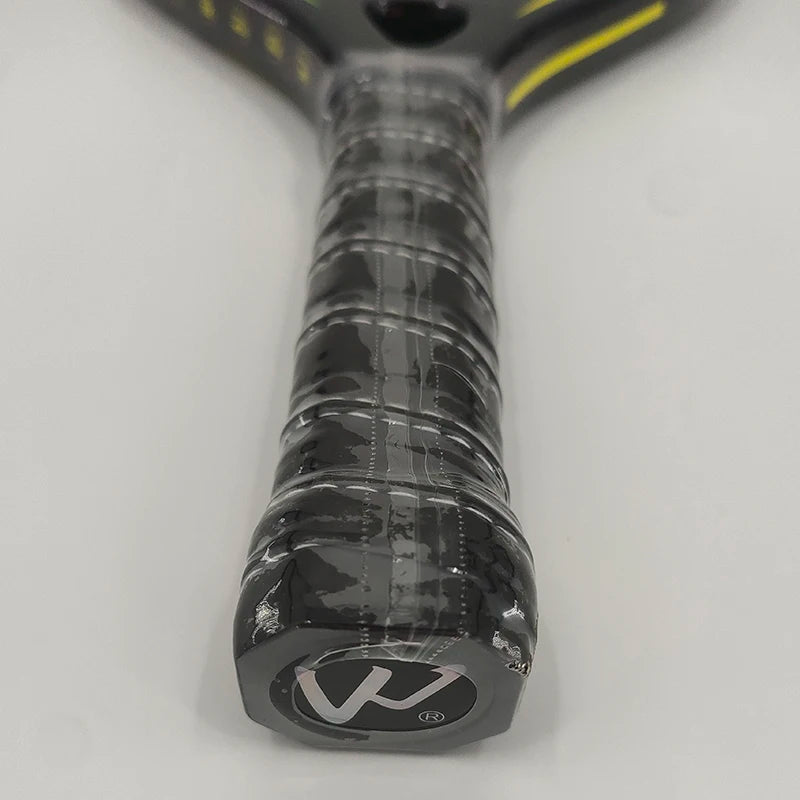 Raquete de Beach Tennis Camewin 3K Carbono Full | Superfície Áspera para Mais Efeito, Controle e Potência