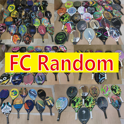 Raquete de Beach Tennis Carbono FC, 3K, 12K, 18K Máximo Controle