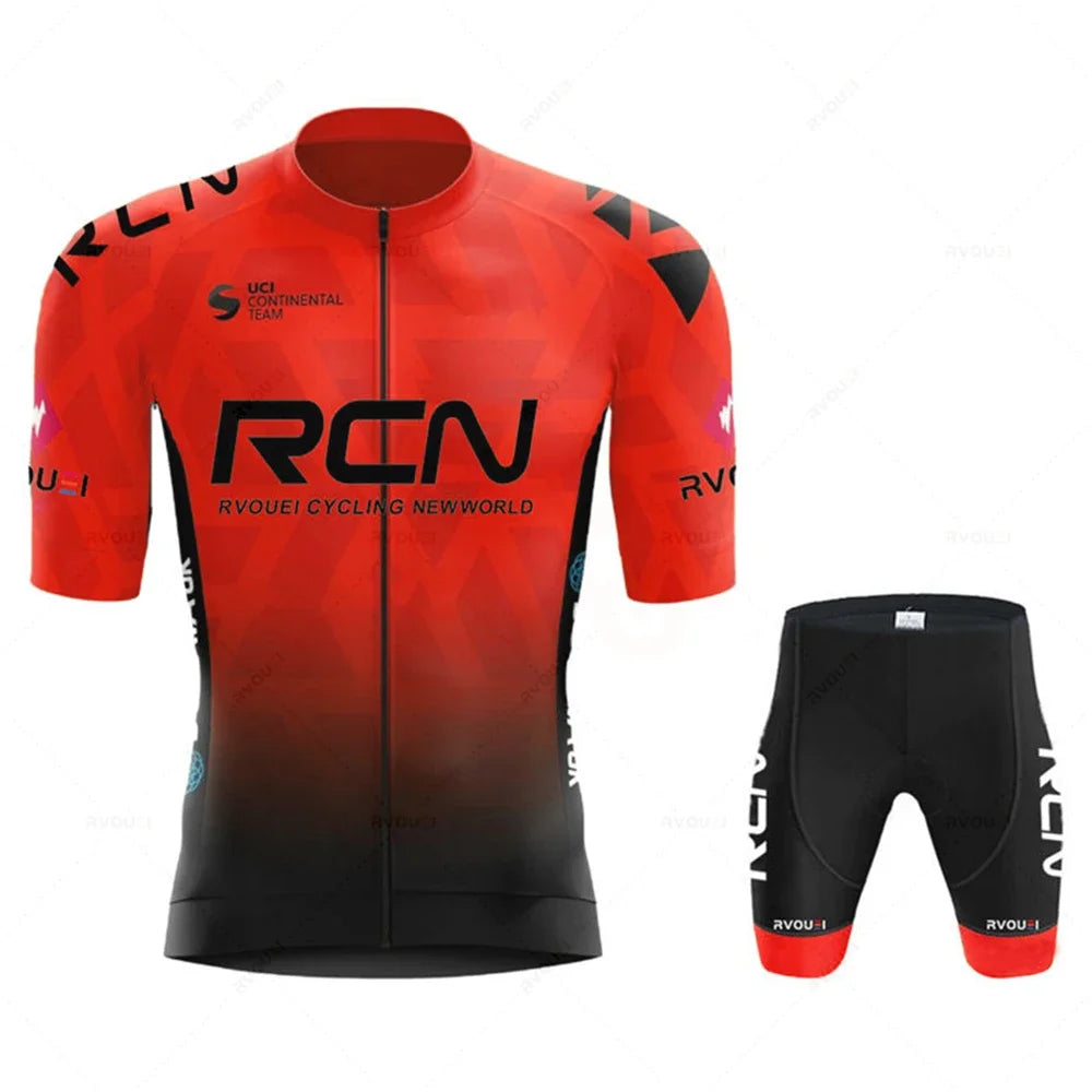 Conjunto de Ciclismo Team Camisa + Bretelle