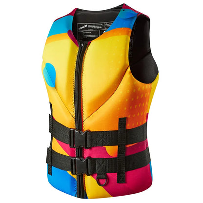 Colete Salva-Vidas Adulto para Caiaque, Jet Ski, Barco, Pesca, Wakeboard e Esportes Aquáticos