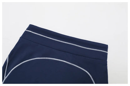 Conjunto Fitness Feminino 2 Peças | Top Esportivo e Shorts Cintura Alta