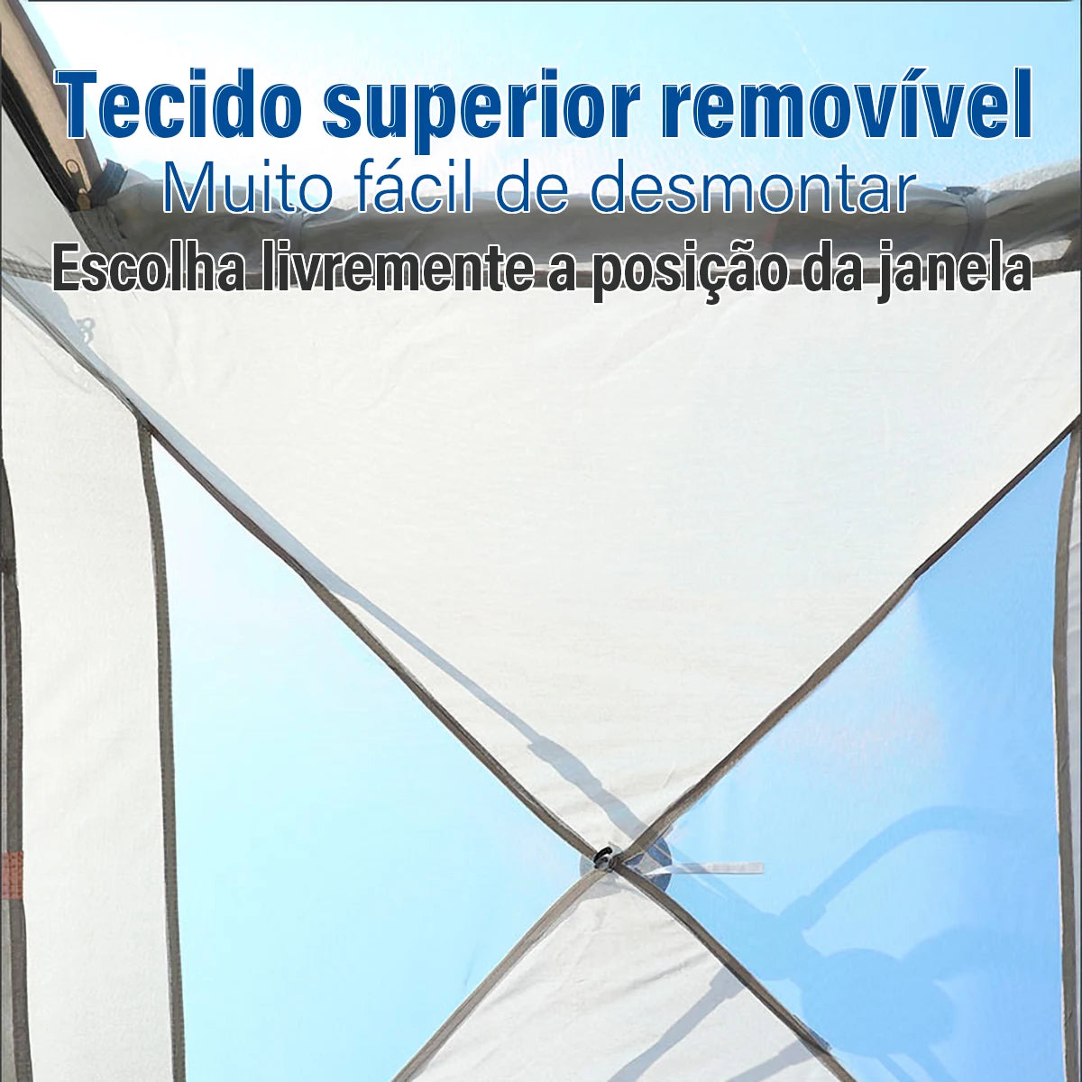 Barraca Automática Portátil para 4 Pessoas | Camping, Trilha e Proteção com Cobertura Impermeável