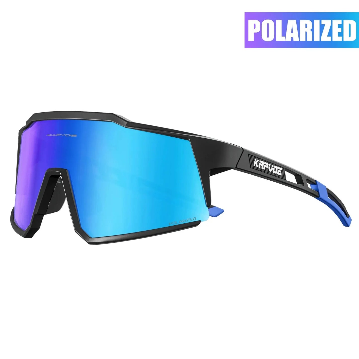 Óculos de Ciclismo Kapvoe Polarizados UV400 – Leves e Ideais para MTB e Estrada